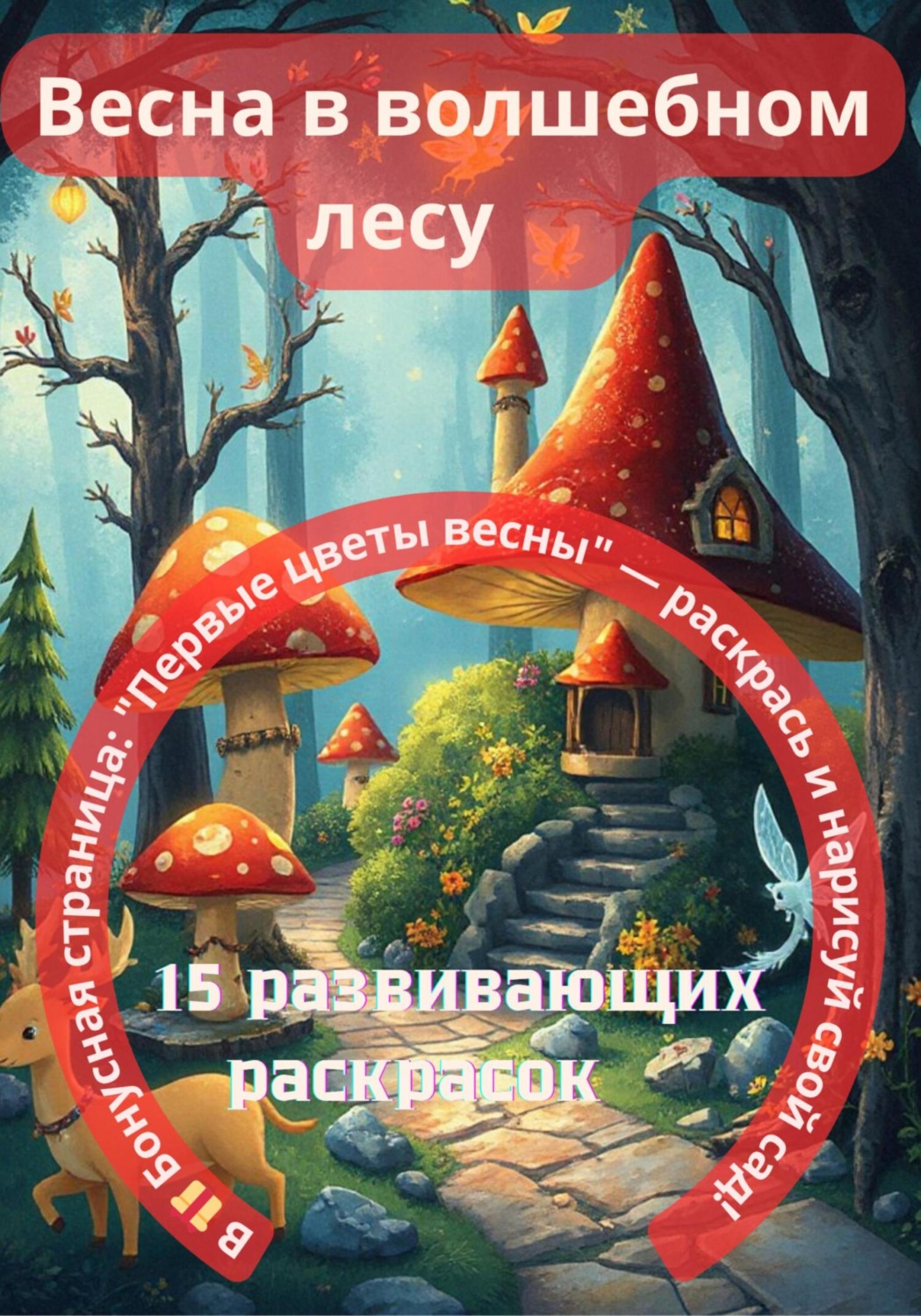 Обложка книги «Весна в волшебном лесу»