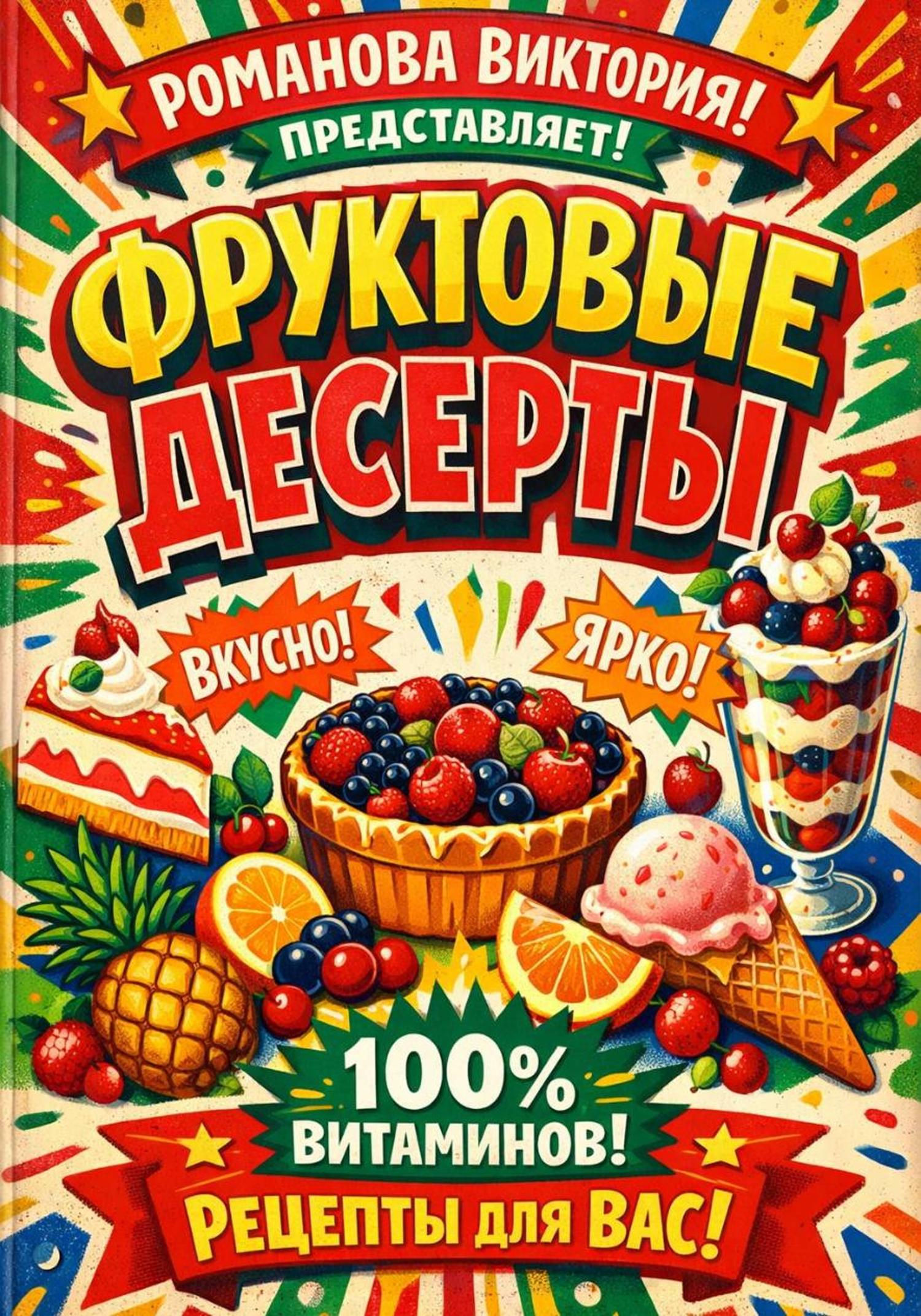 Обложка книги «Фруктовые десерты»