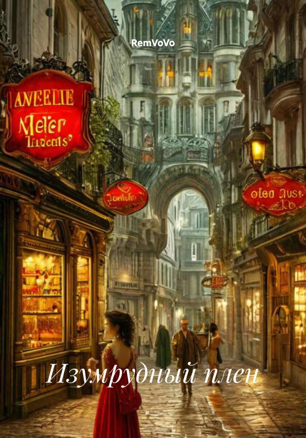 Обложка книги «Изумрудный плен»