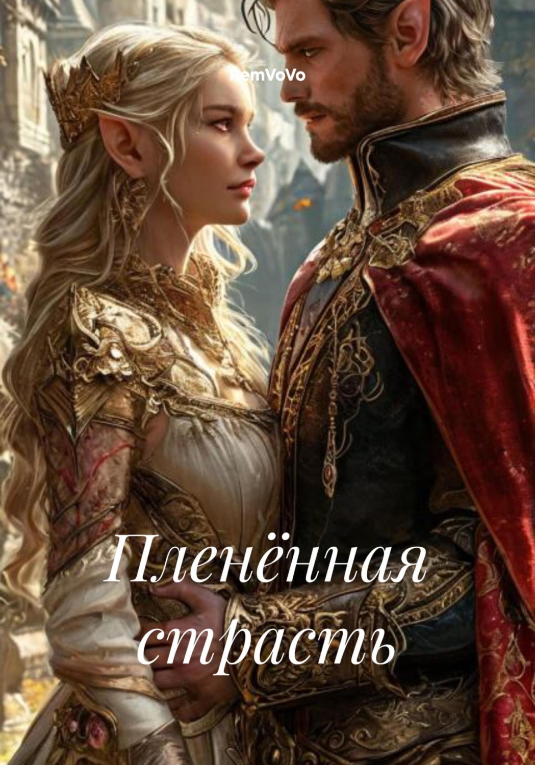 Обложка книги «Пленённая страсть»