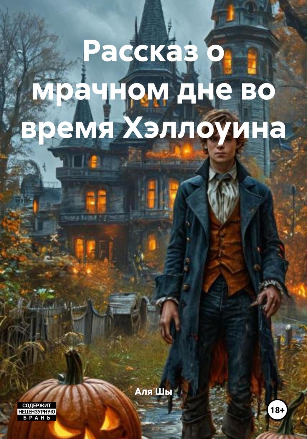 Обложка книги «Рассказ о мрачном дне во время Хэллоуина»