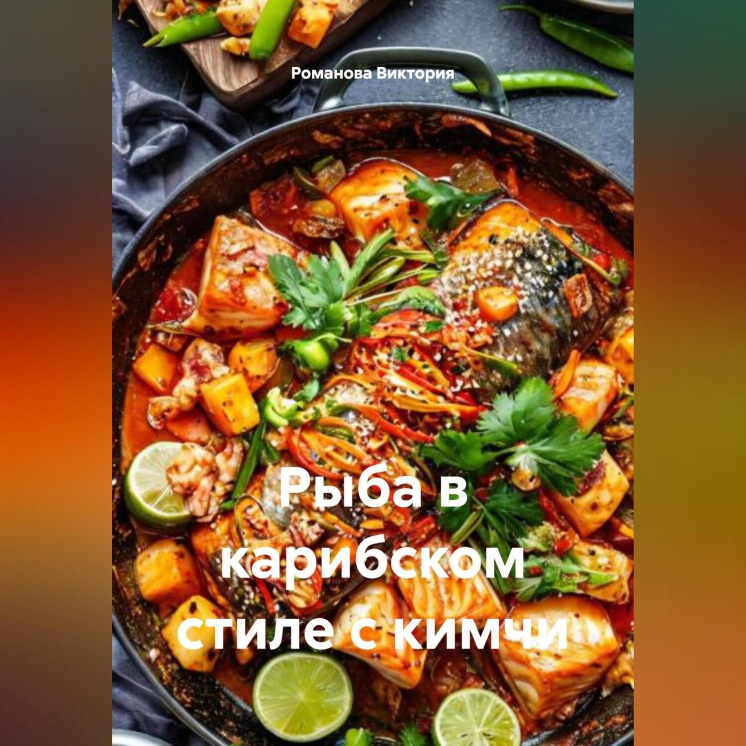 Обложка книги «Рыба в карибском стиле с кимчи»