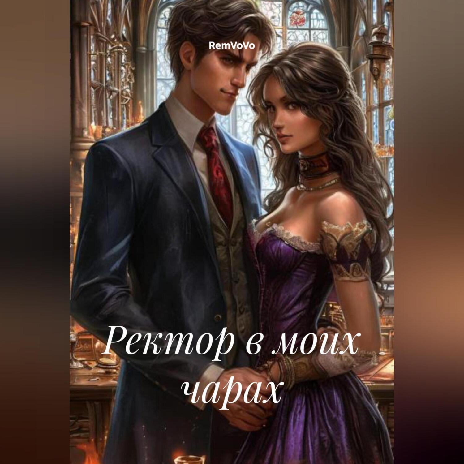 Обложка книги «Ректор в моих чарах»