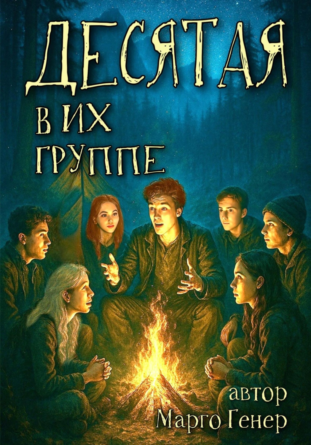 Обложка книги «Десятая в их группе»