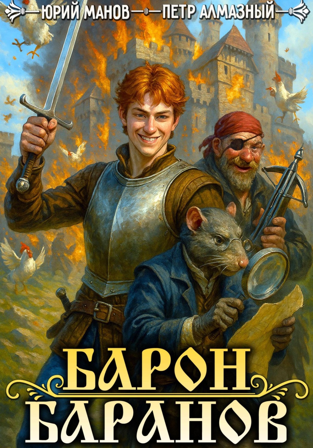 Обложка книги «Барон Баранов. Книга 1»