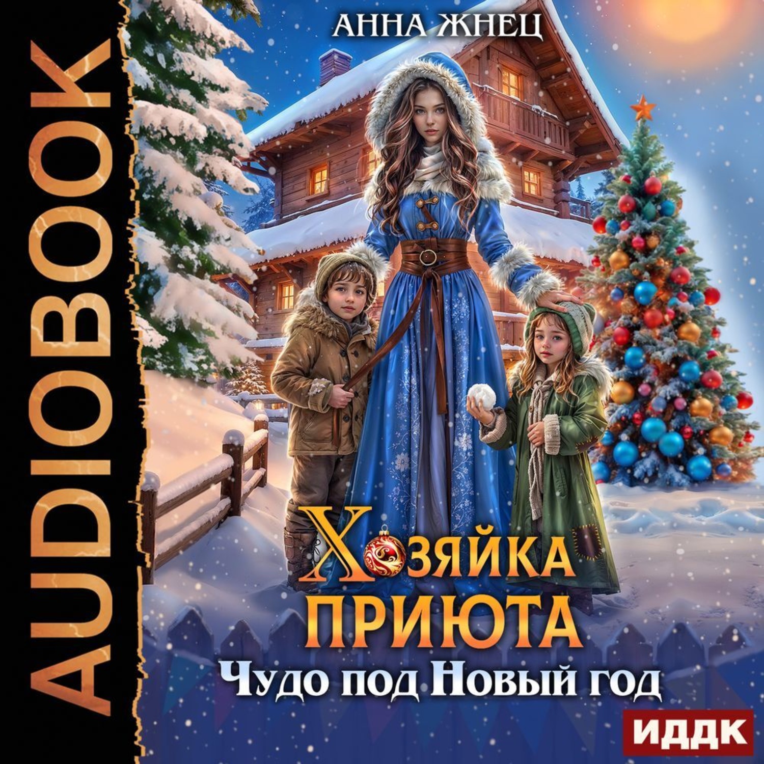 Обложка книги «Хозяйка приюта. Чудо под Новый год»