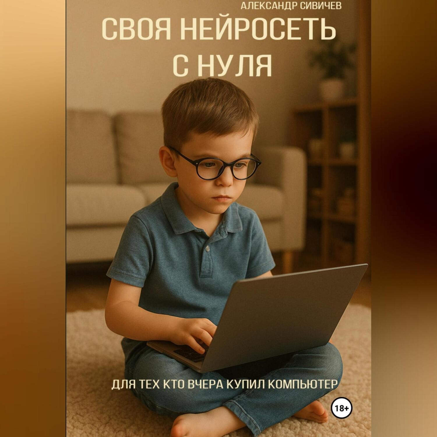 Обложка книги «Самоучитель: своя нейросеть с нуля. Для тех, кто вчера купил компьютер»