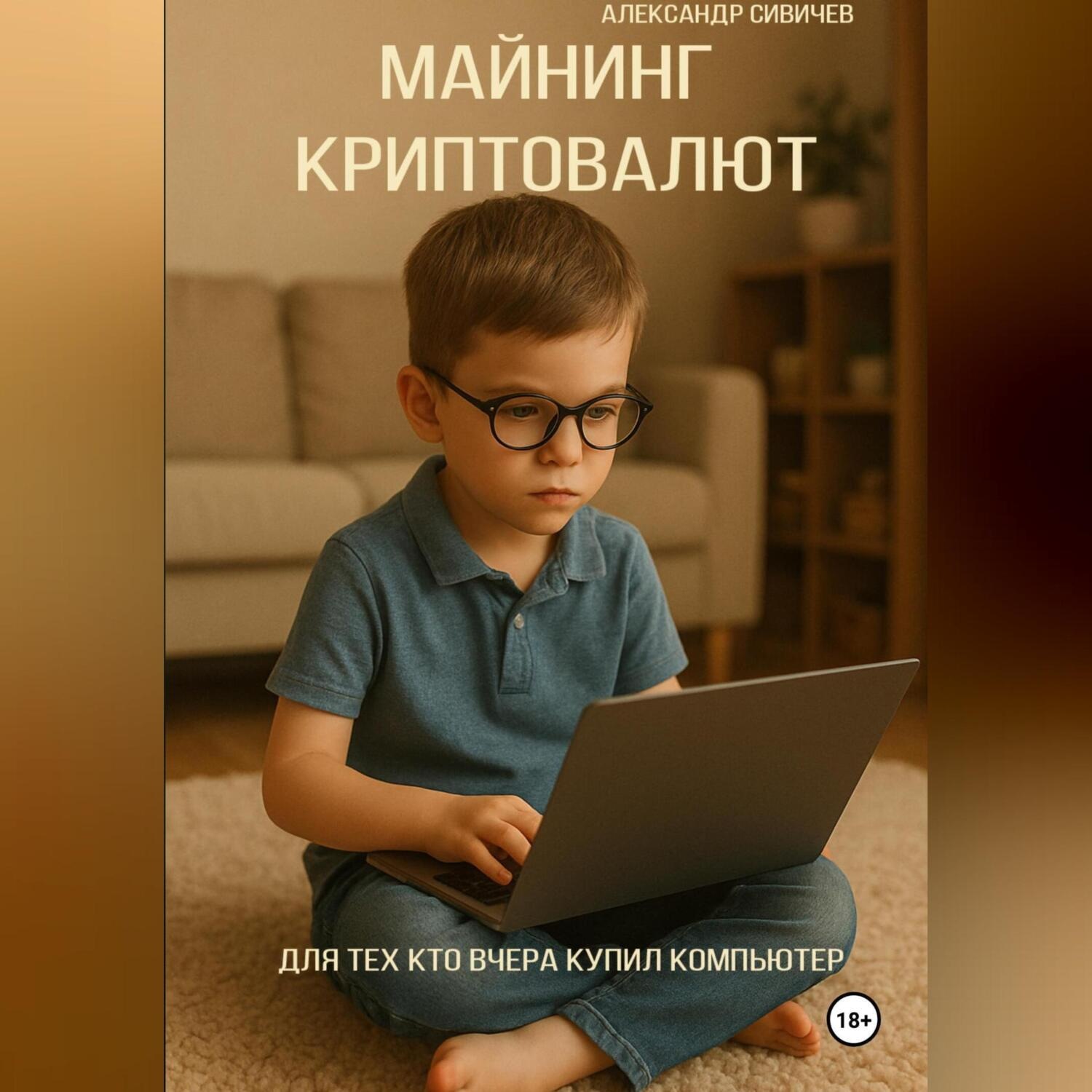 Обложка книги «Самоучитель: Майнинг криптовалют. Для тех, кто вчера купил компьютер»