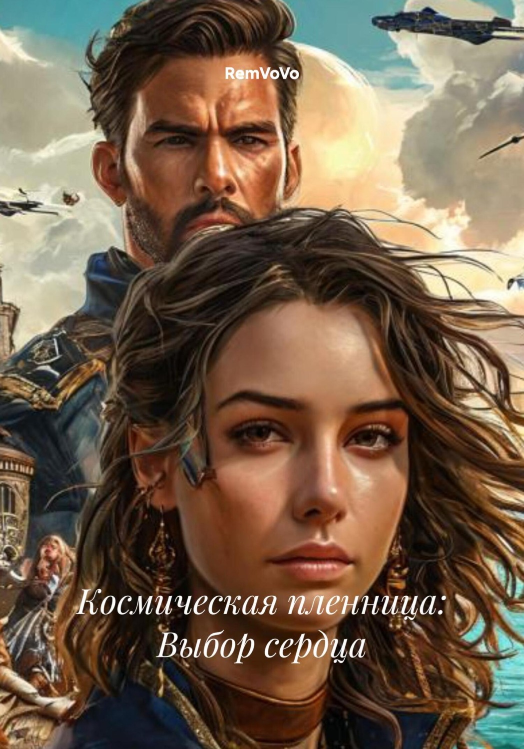 Обложка книги «Космическая пленница: Выбор сердца»