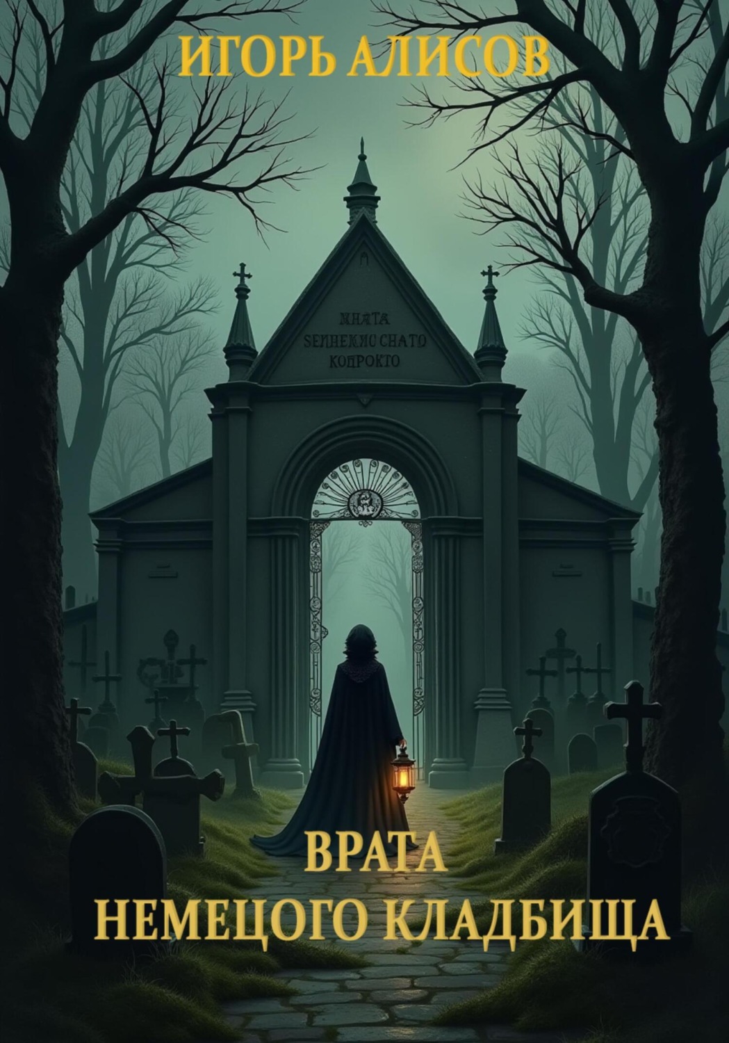 Обложка книги «Врата Немецкого кладбища»