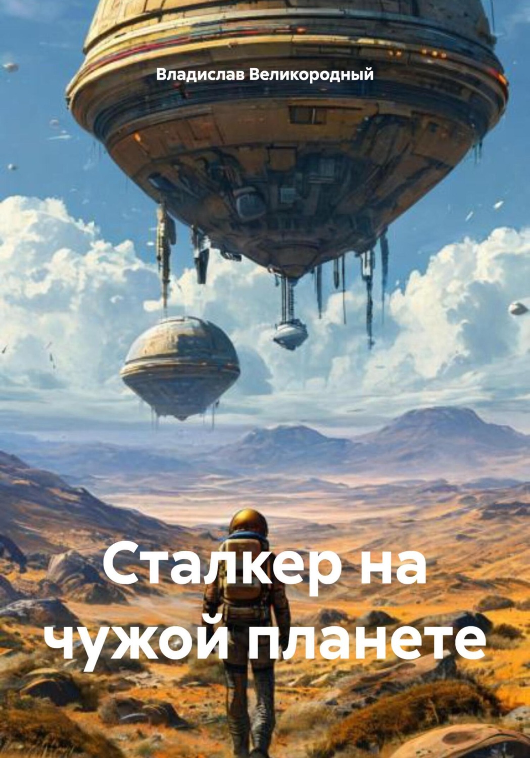 Обложка книги «Сталкер на чужой планете»