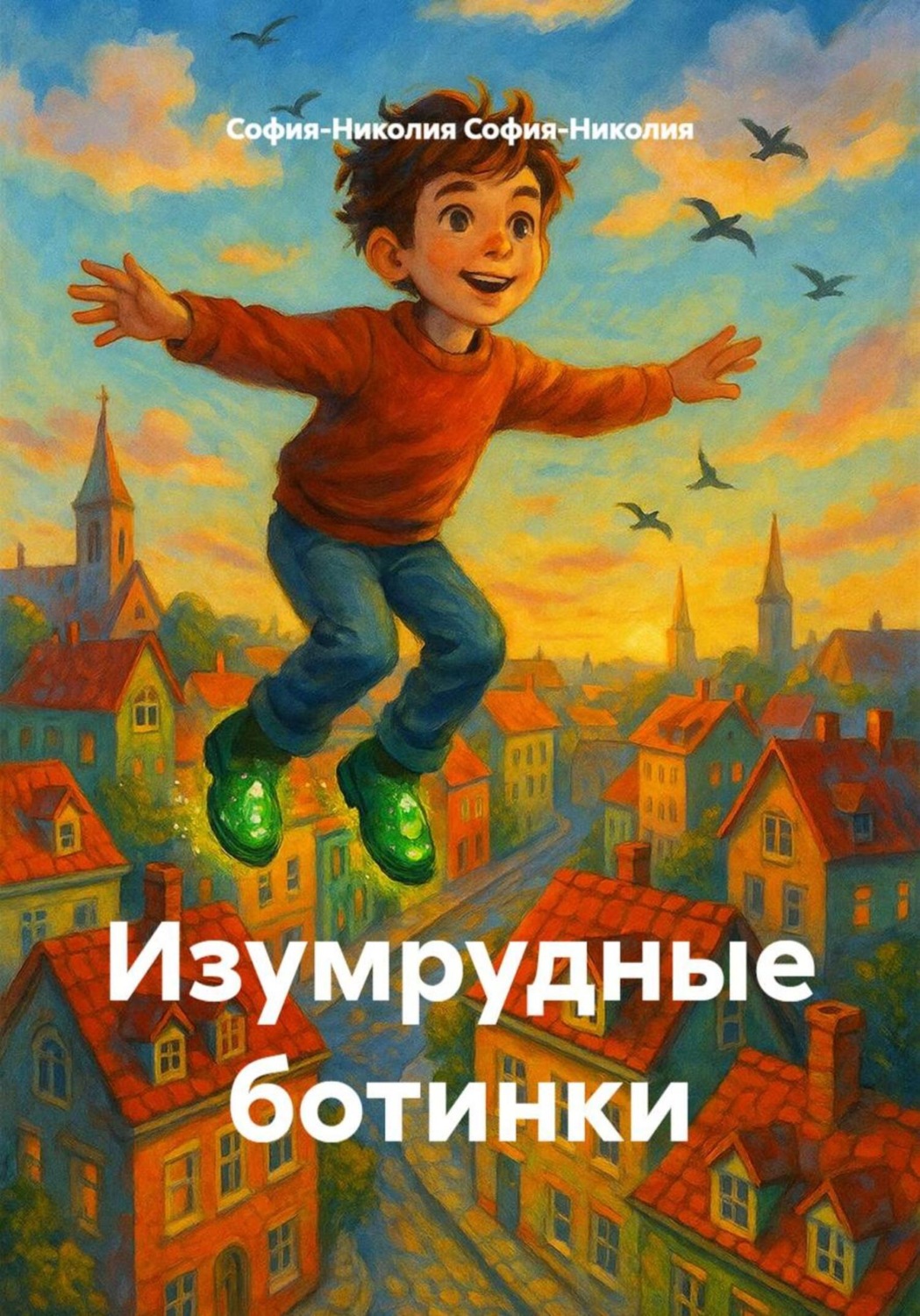 Обложка книги «Изумрудные ботинки»