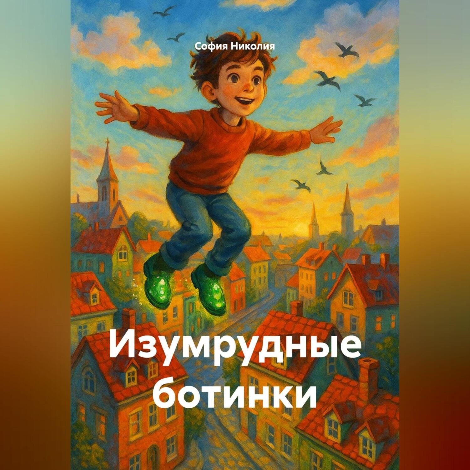 Обложка книги «Изумрудные ботинки»