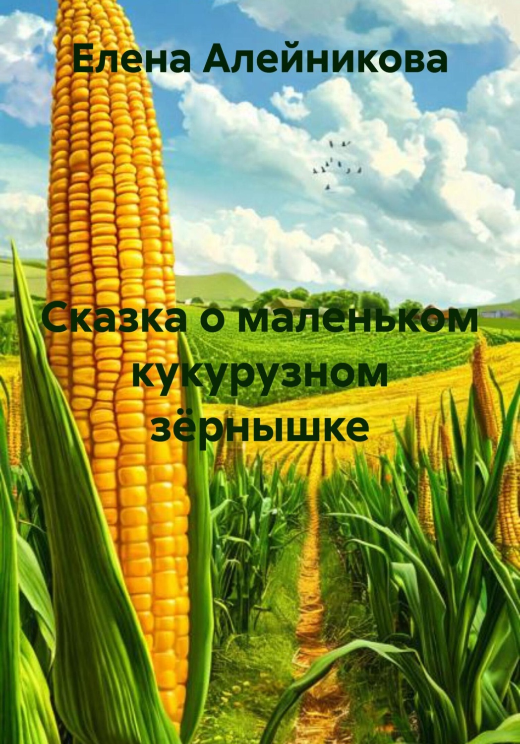 Обложка книги «Сказка о маленьком кукурузном зёрнышке»