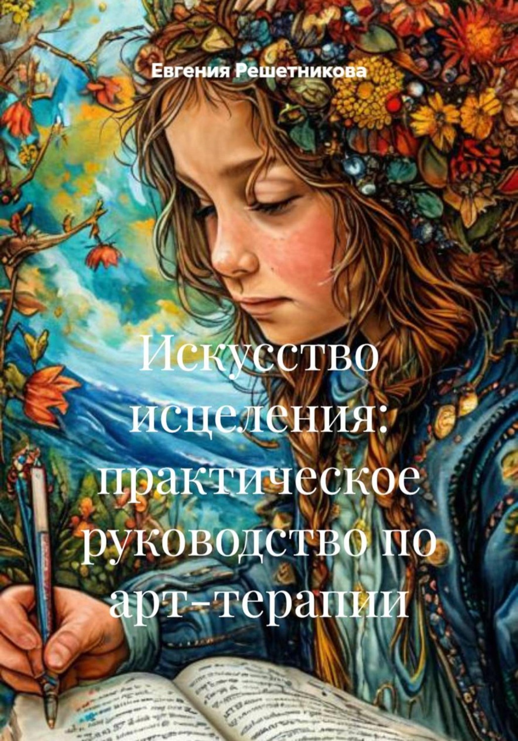 Обложка книги «Искусство исцеления: практическое руководство по арт-терапии»