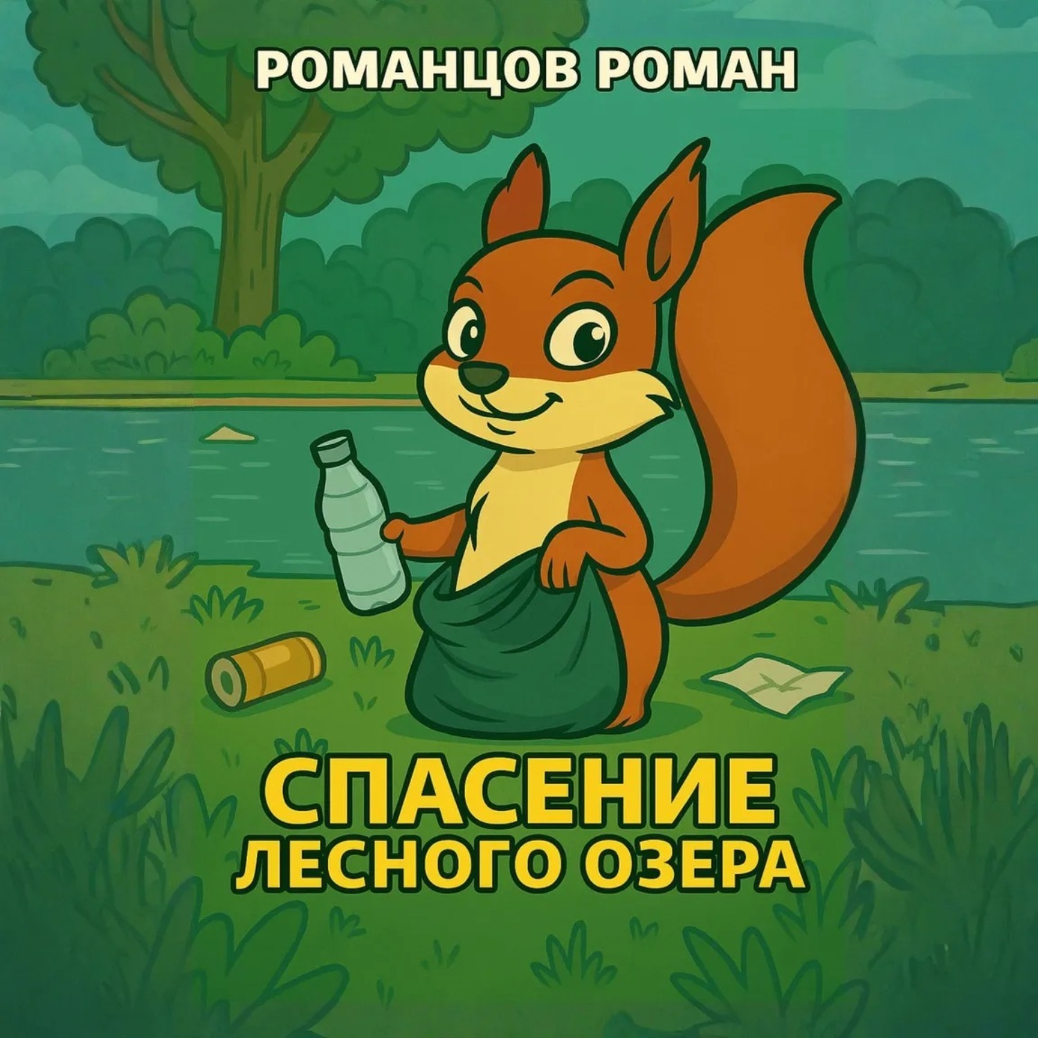 Обложка книги «Спасение лесного озера»