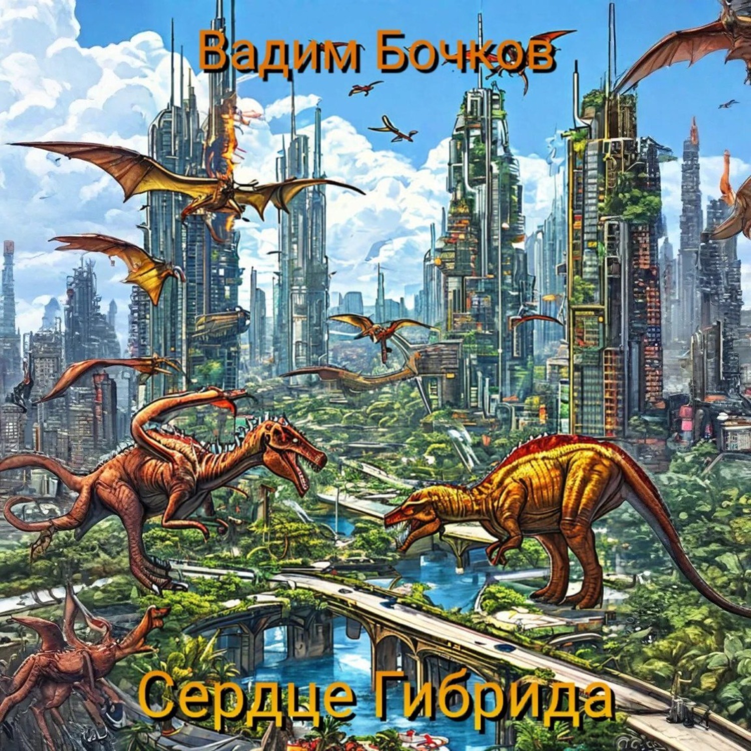 Обложка книги «Сердце Гибрида»