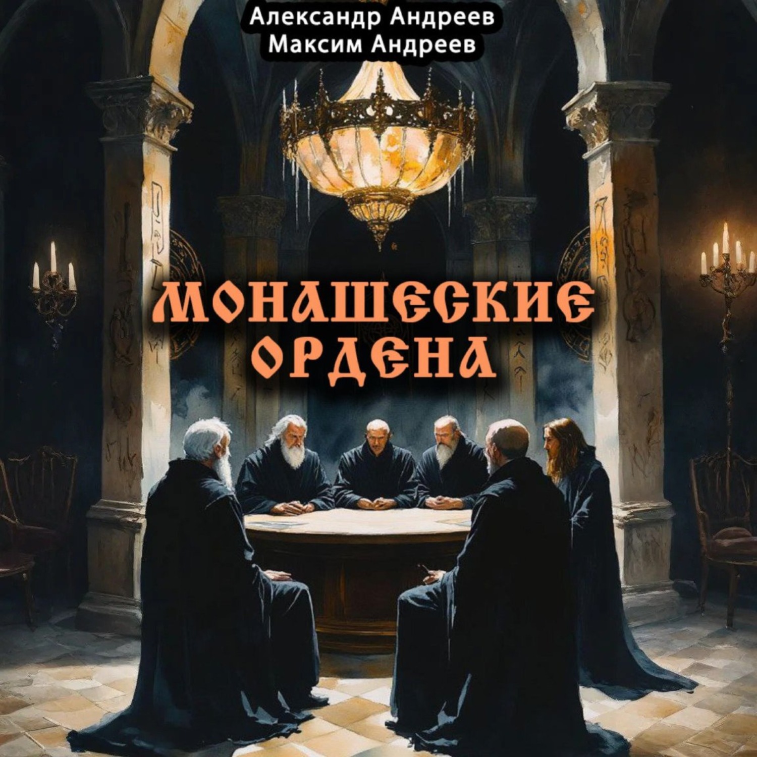 Обложка книги «Монашеские ордена: тамплиеры, тевтоны, иезуиты и другие»