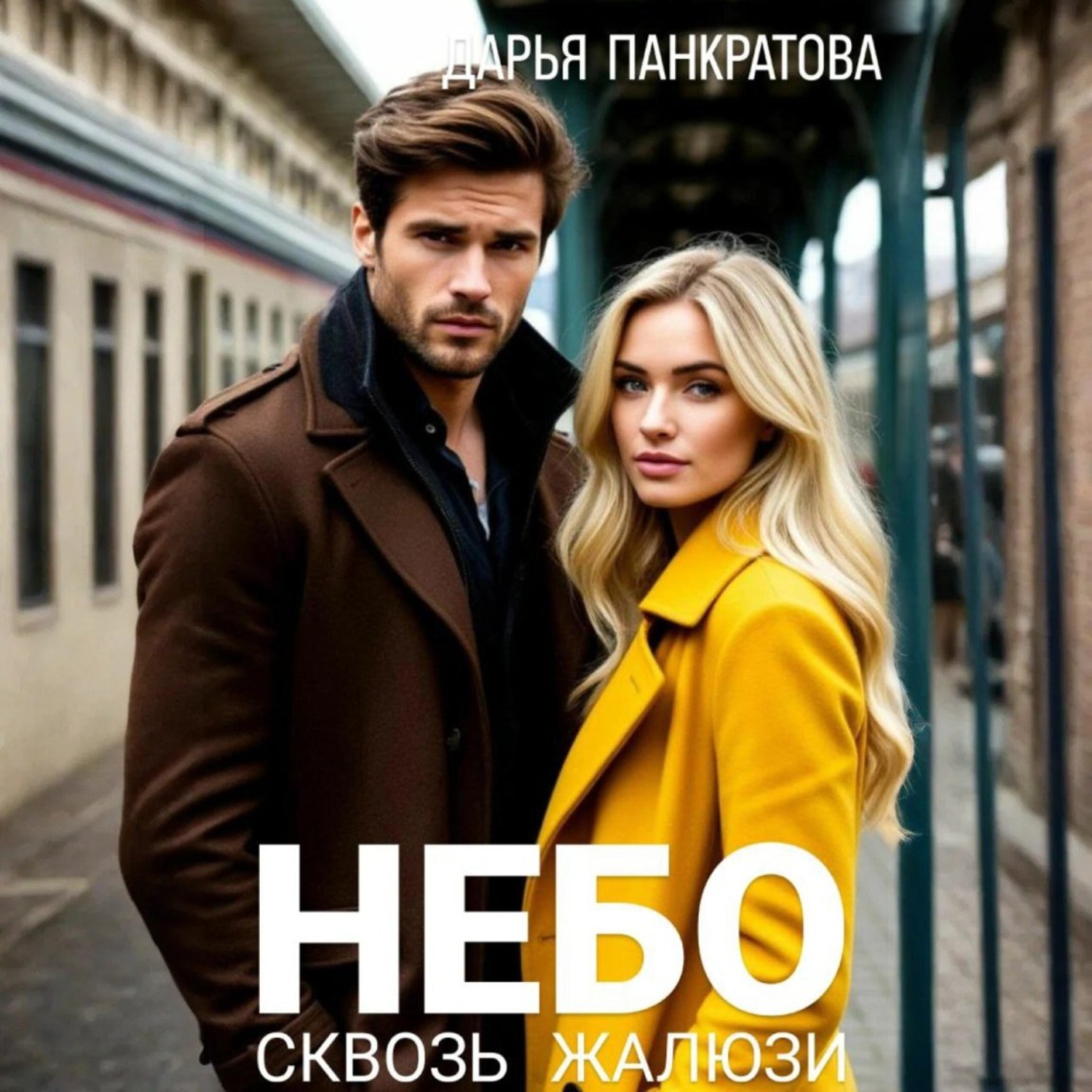 Обложка книги «Небо сквозь жалюзи»