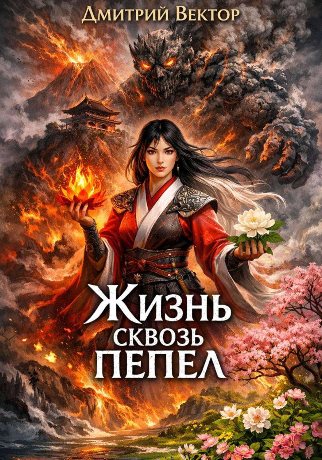 Обложка книги «Жизнь сквозь пепел»
