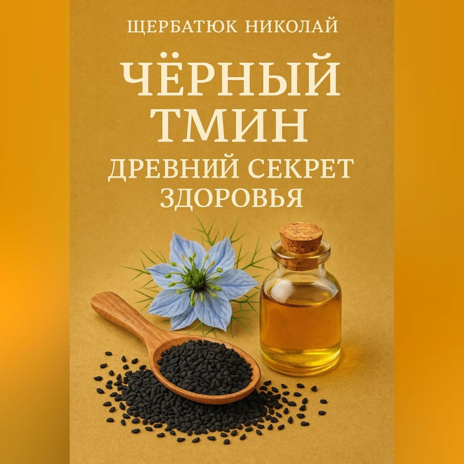 Обложка книги «Чёрный тмин: Древний секрет здоровья»