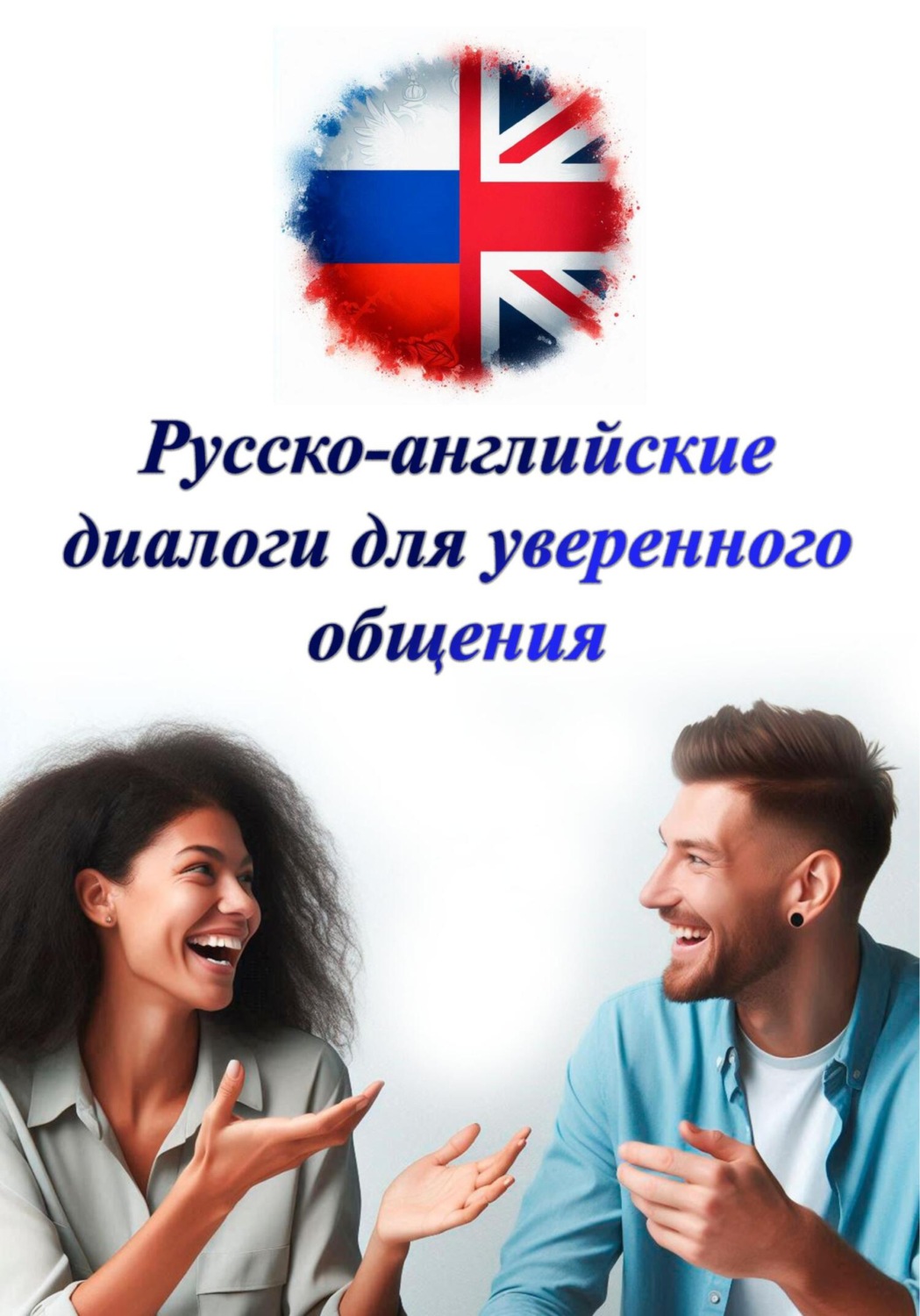 Обложка книги «Русско-английские диалоги для уверенного общения»
