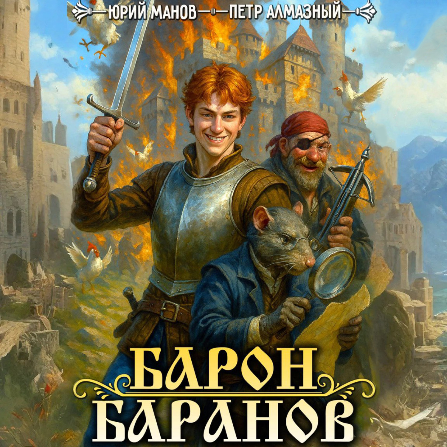 Обложка книги «Барон Баранов. Книга 1»