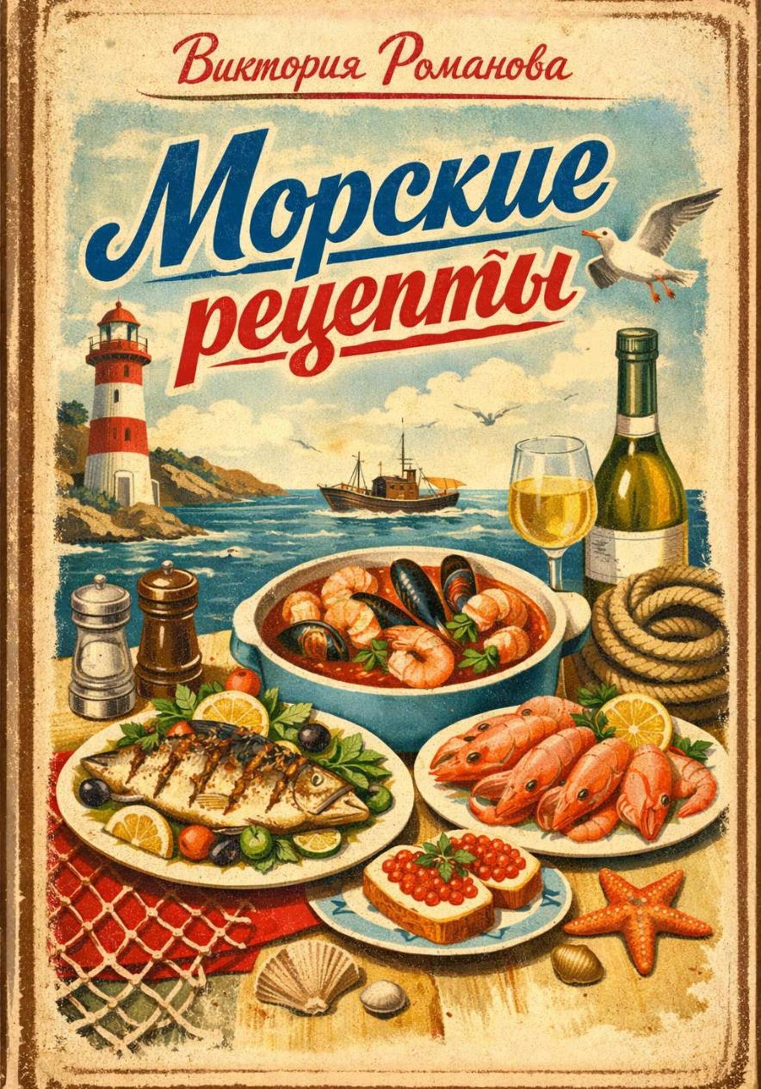 Обложка книги «Морские рецепты»