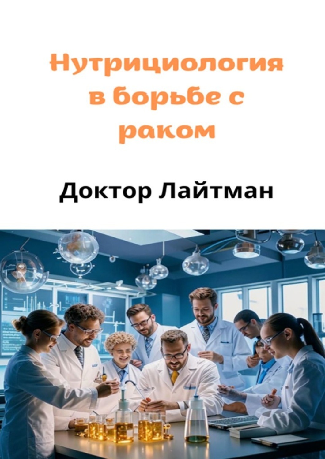 Обложка книги «Нутрициология в борьбе с раком»