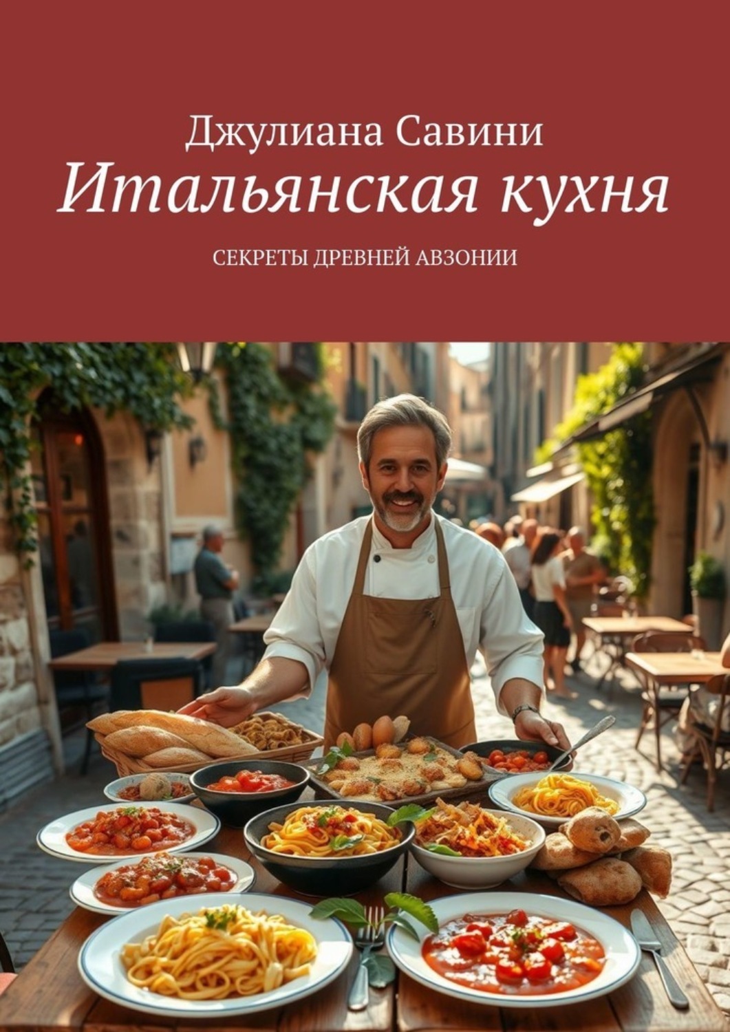 Обложка книги «Итальянская кухня. Секреты Древней Авзонии»