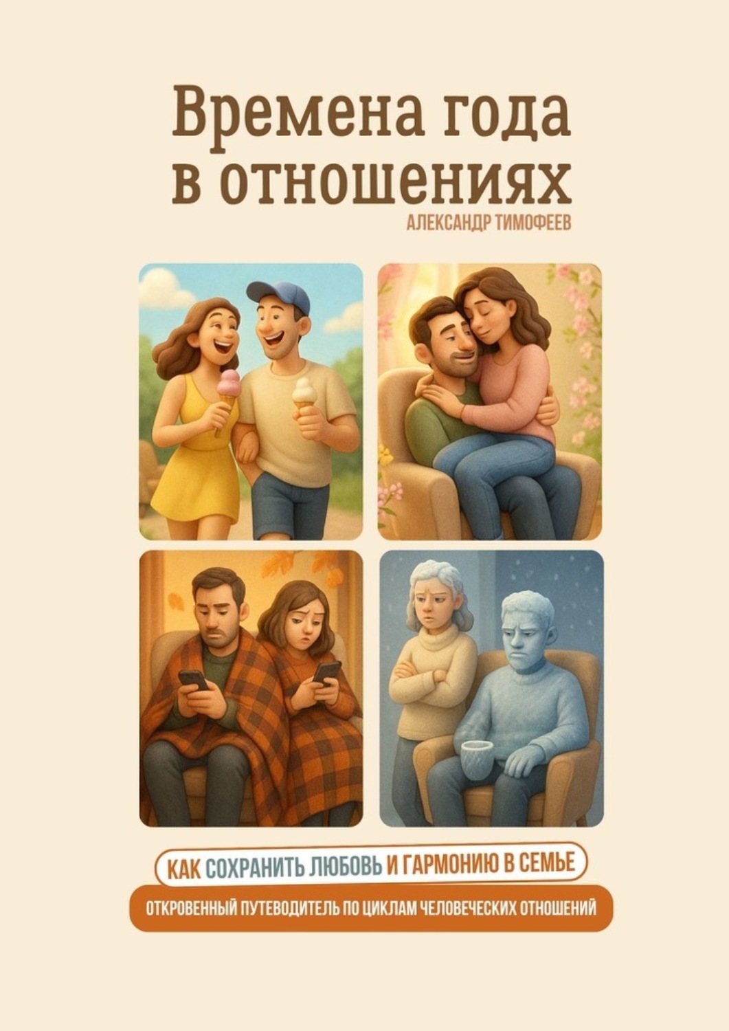 Обложка книги «Времена года в отношениях»