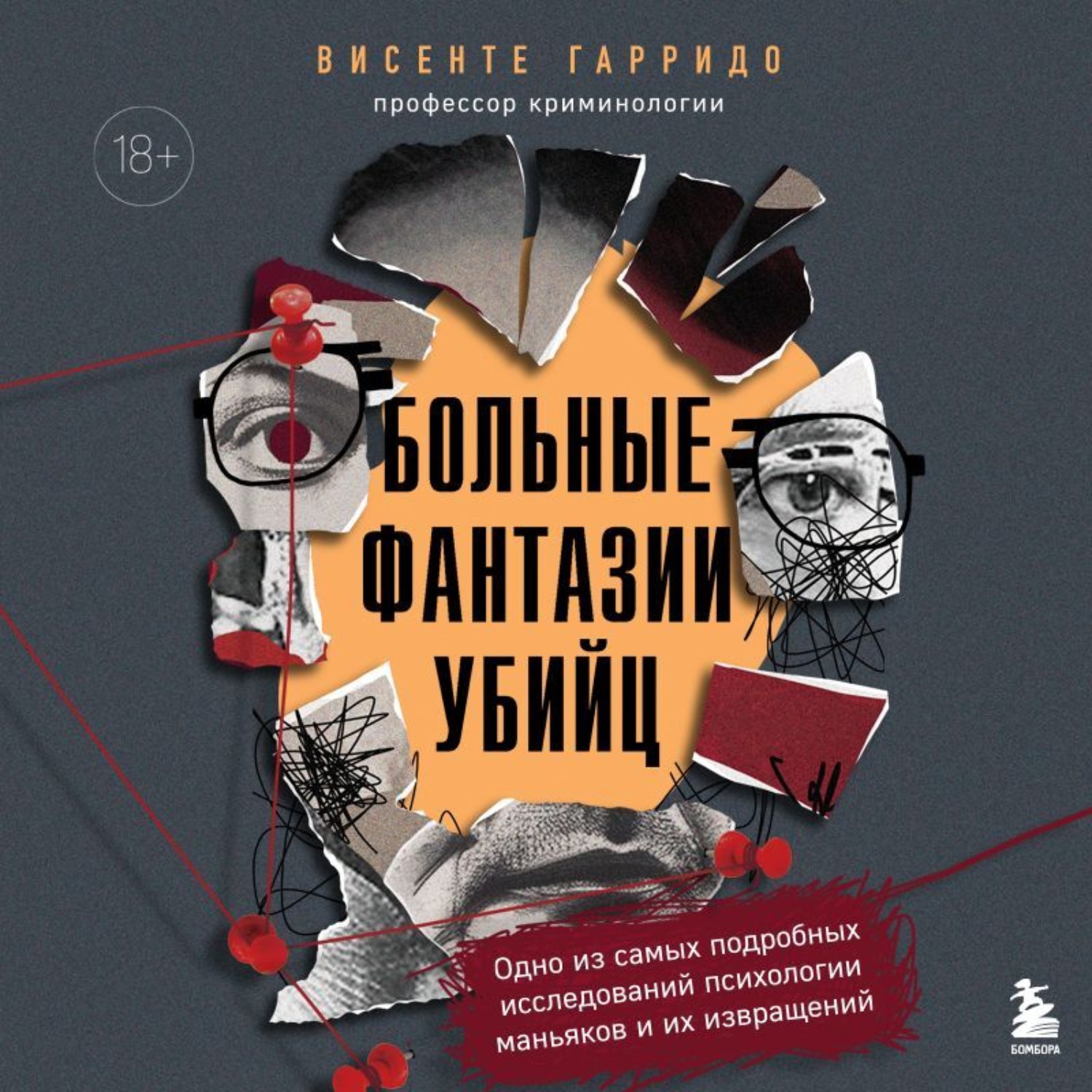 Обложка книги «Больные фантазии убийц. Одно из самых подробных исследований психологии маньяков и их извращений»