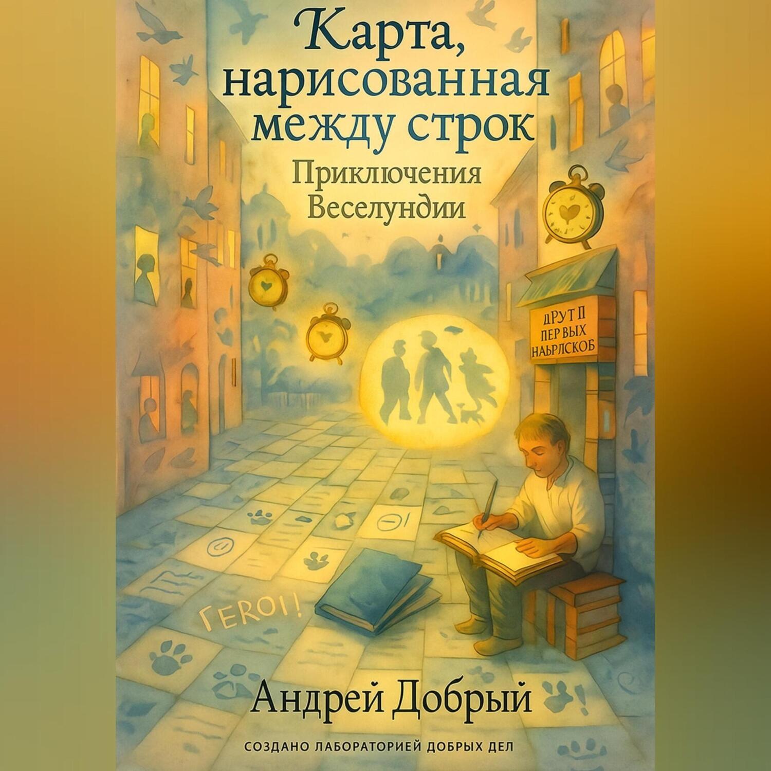 Обложка книги «Карта нарисованная между строк»