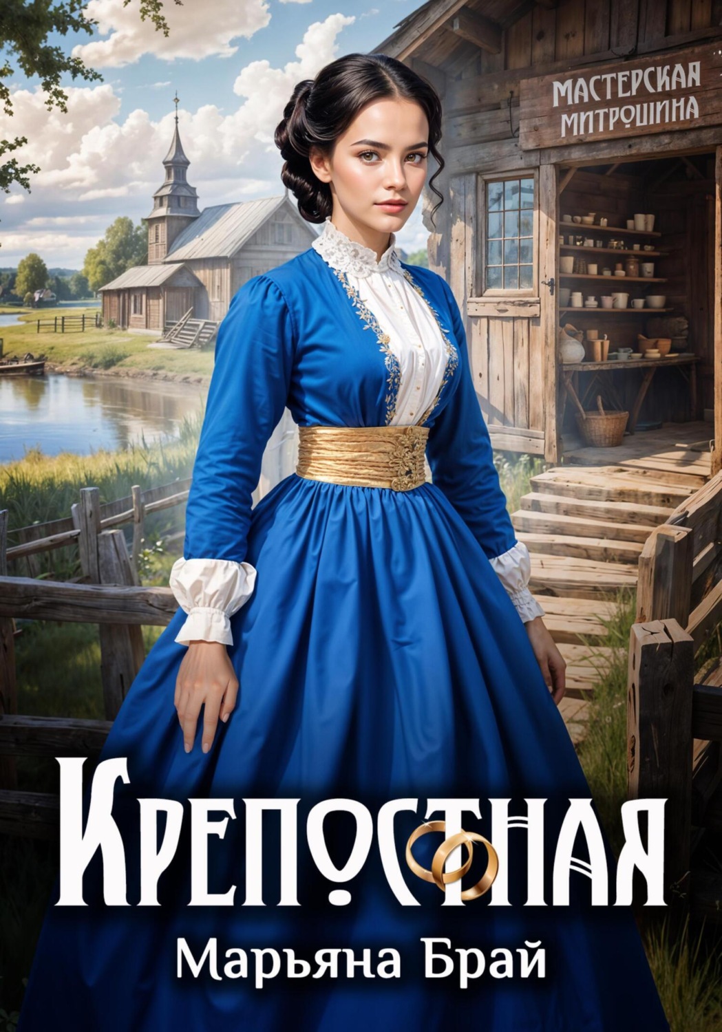Обложка книги «Крепостная»