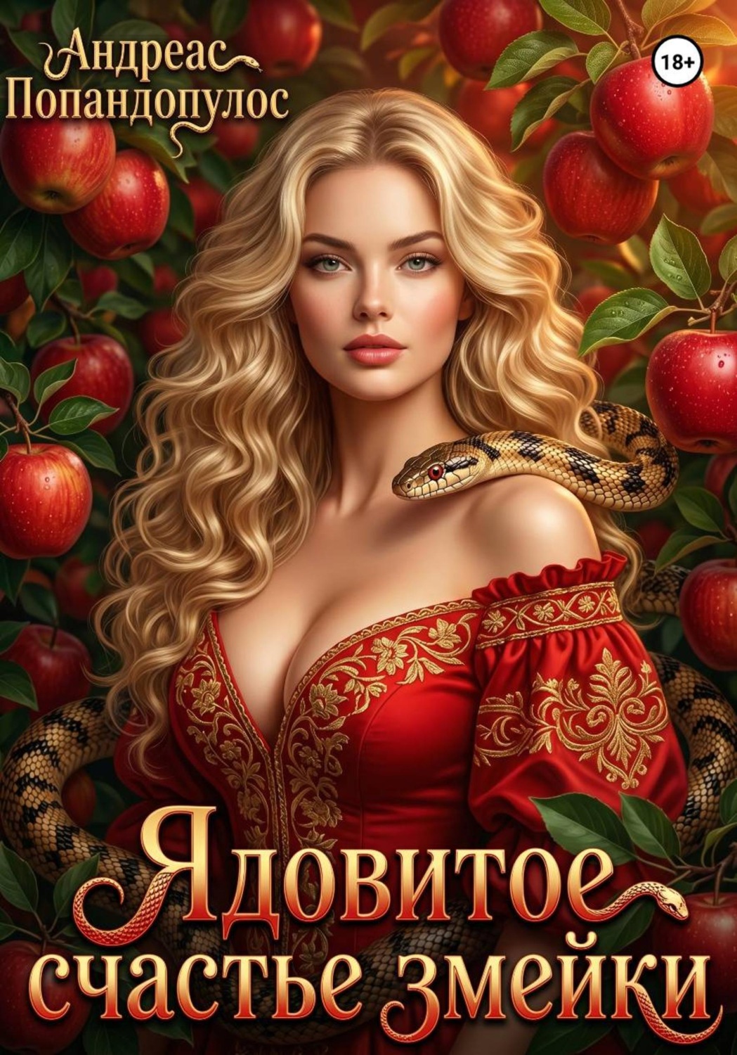 Обложка книги «Ядовитое счастье змейки»