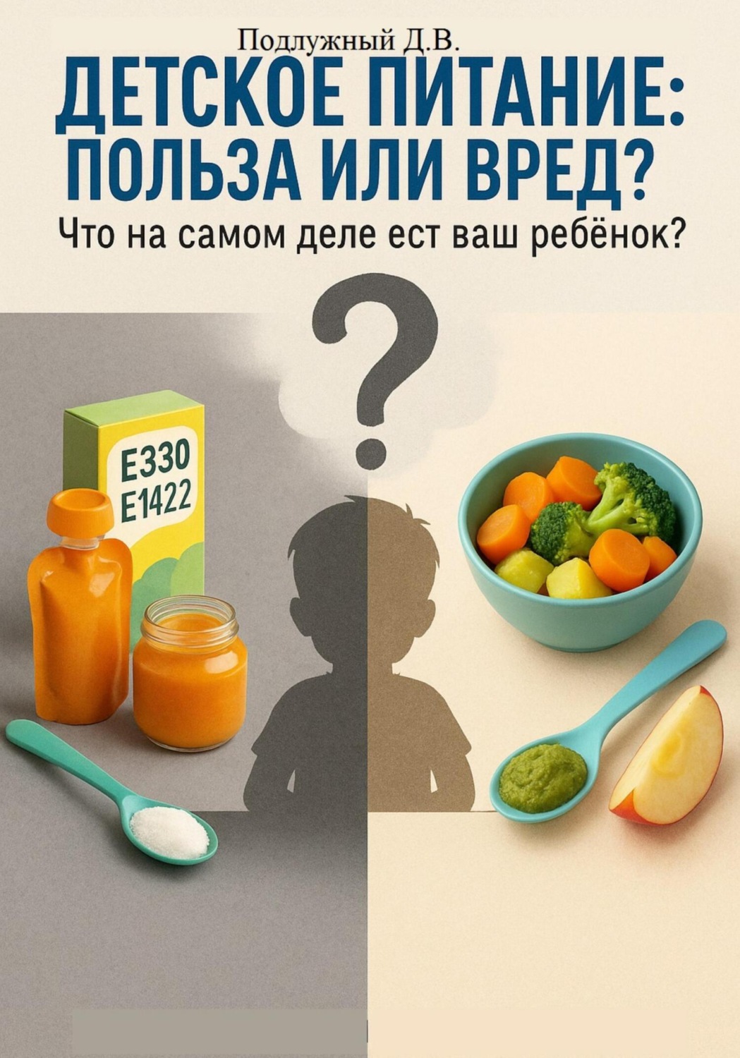 Обложка книги «Детское питание: польза или вред? Что на самом деле ест ваш ребёнок?»