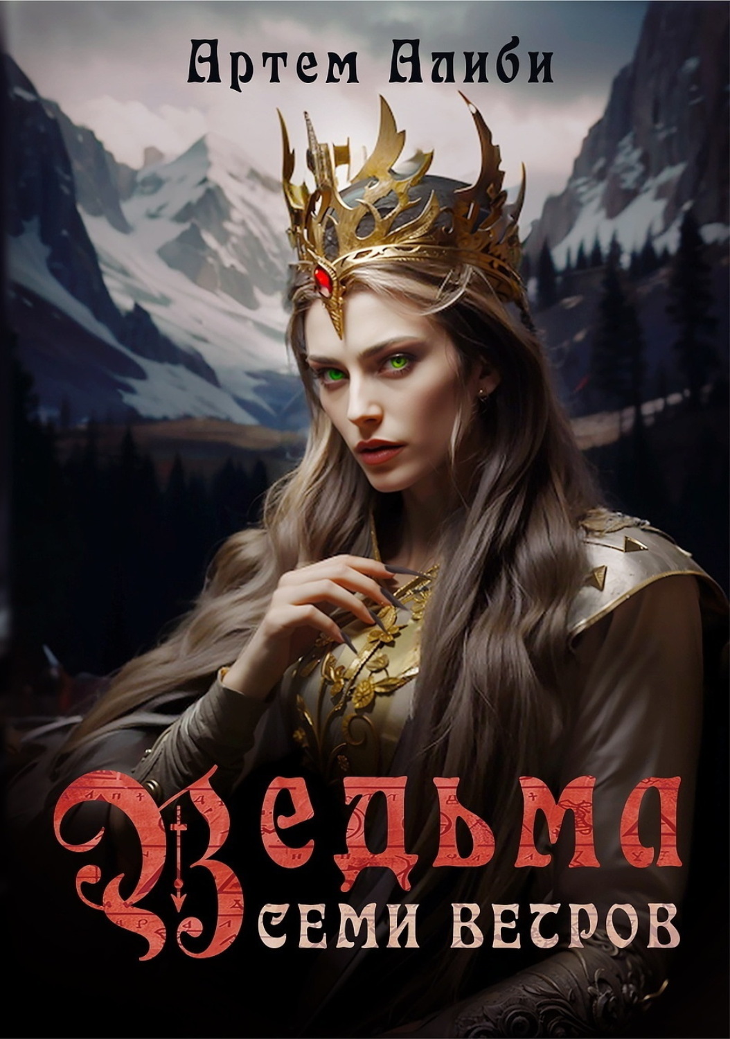 Обложка книги «Ведьма семи ветров»