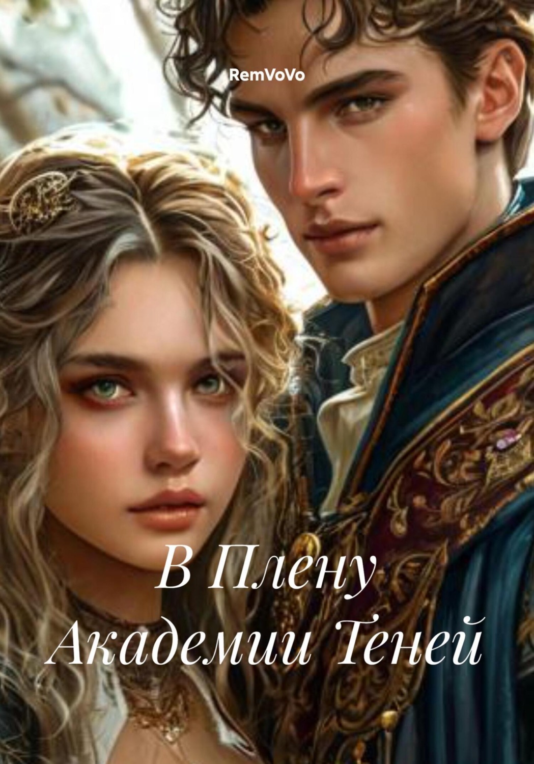 Обложка книги «В Плену Академии Теней»