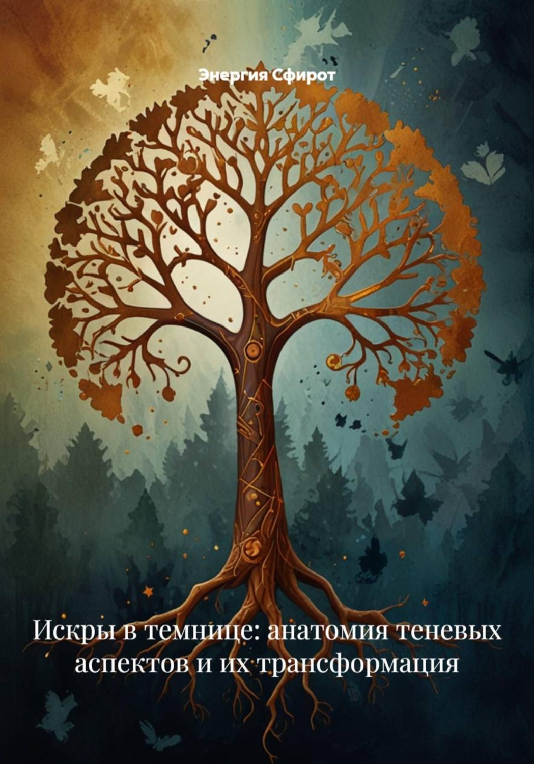 Обложка книги «Искры в темнице: анатомия теневых аспектов и их трансформация»