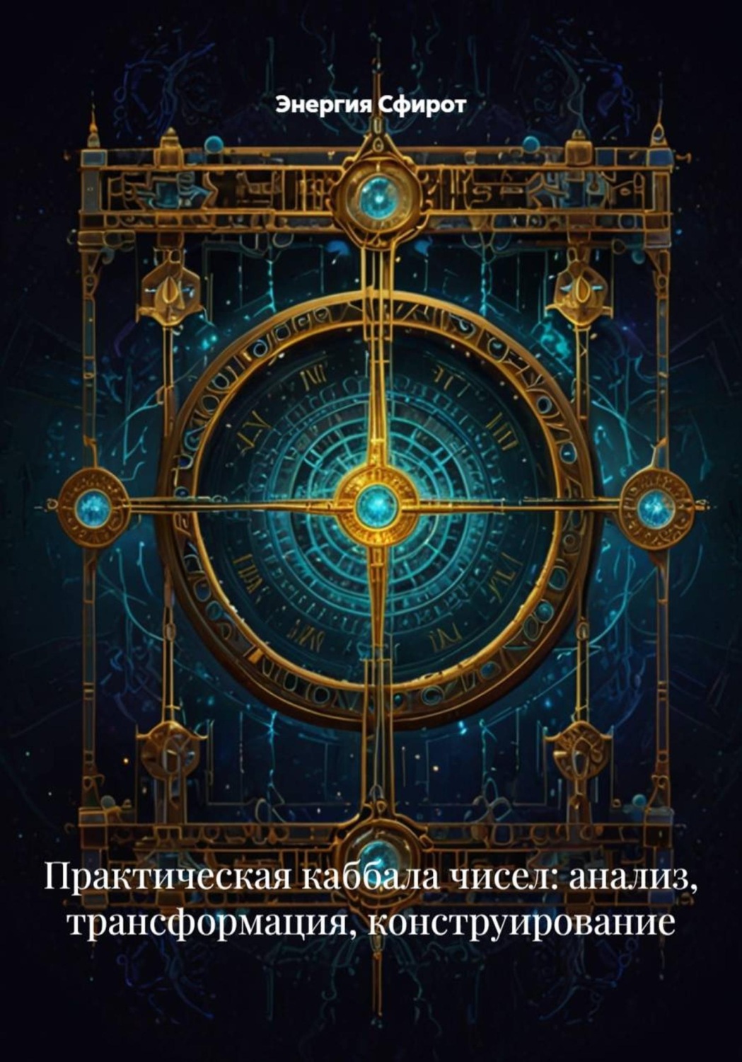 Обложка книги «Практическая каббала чисел: анализ, трансформация, конструирование»