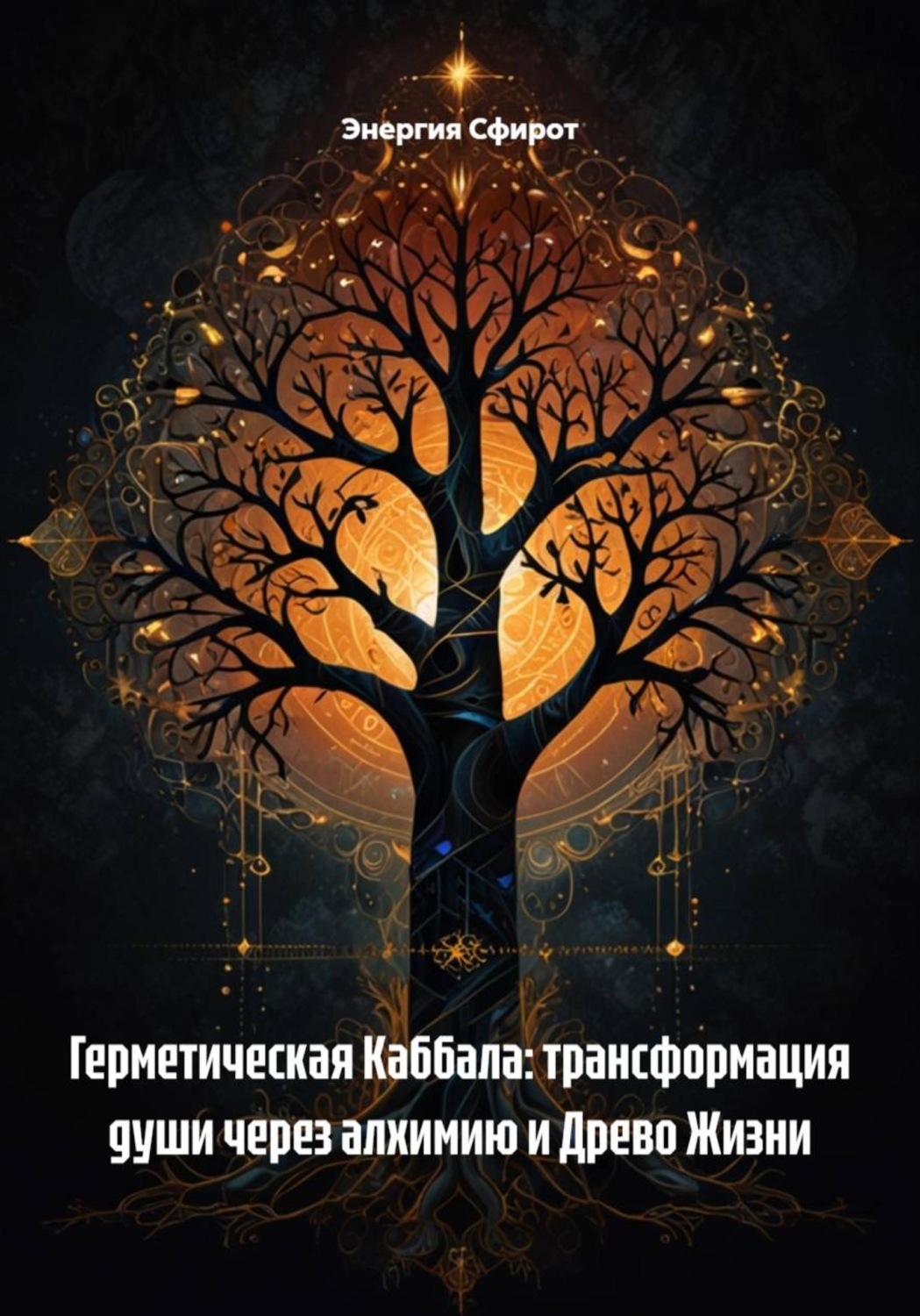Обложка книги «Герметическая Каббала: трансформация души через алхимию и Древо Жизни»