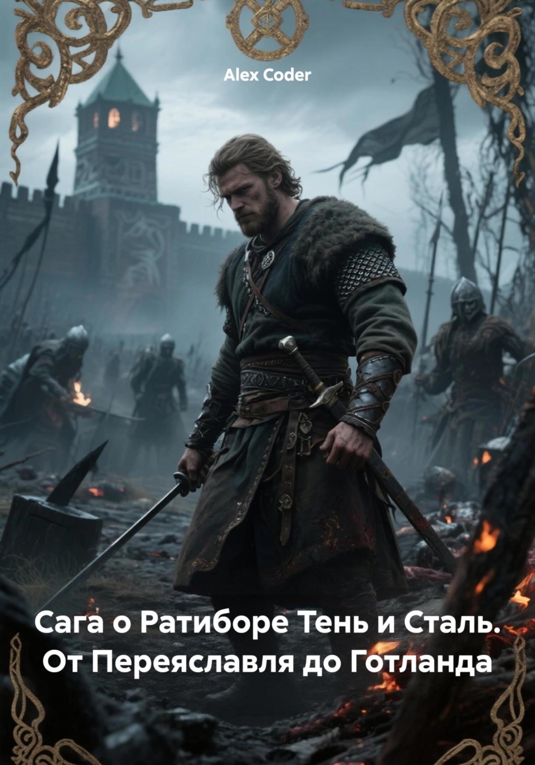 Обложка книги «Сага о Ратиборе Тень и Сталь. От Переяславля до Готланда»