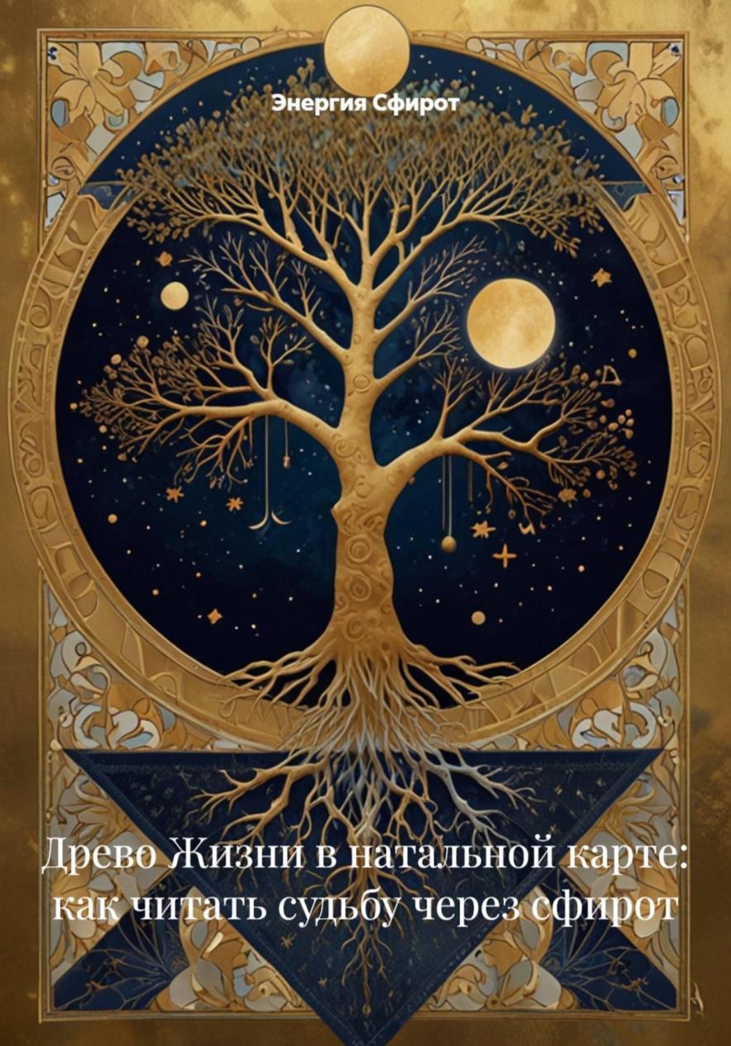 Обложка книги «Древо Жизни в натальной карте: как читать судьбу через сфирот»