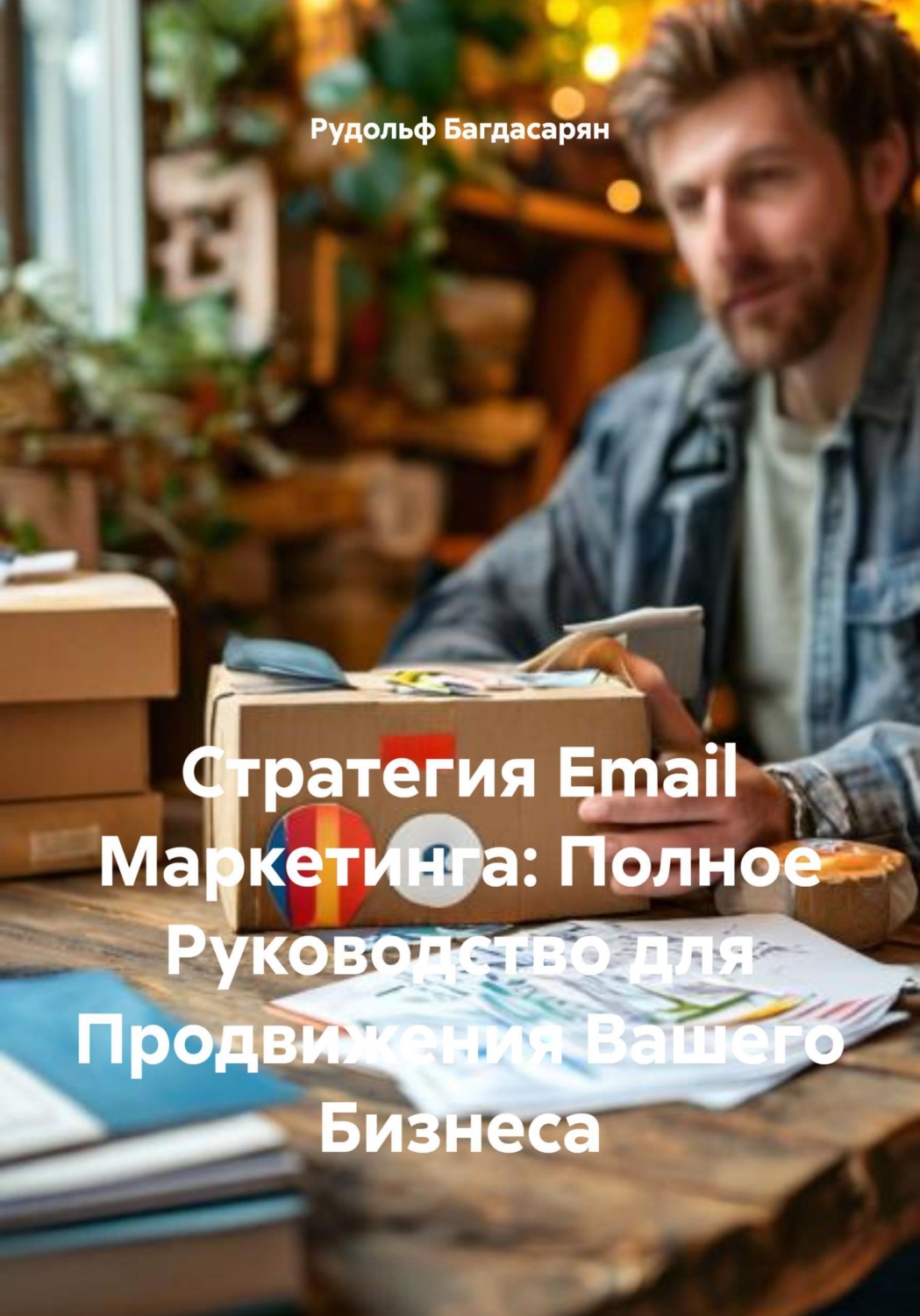 Обложка книги «Стратегия Email Маркетинга: Полное Руководство для Продвижения Вашего Бизнеса»