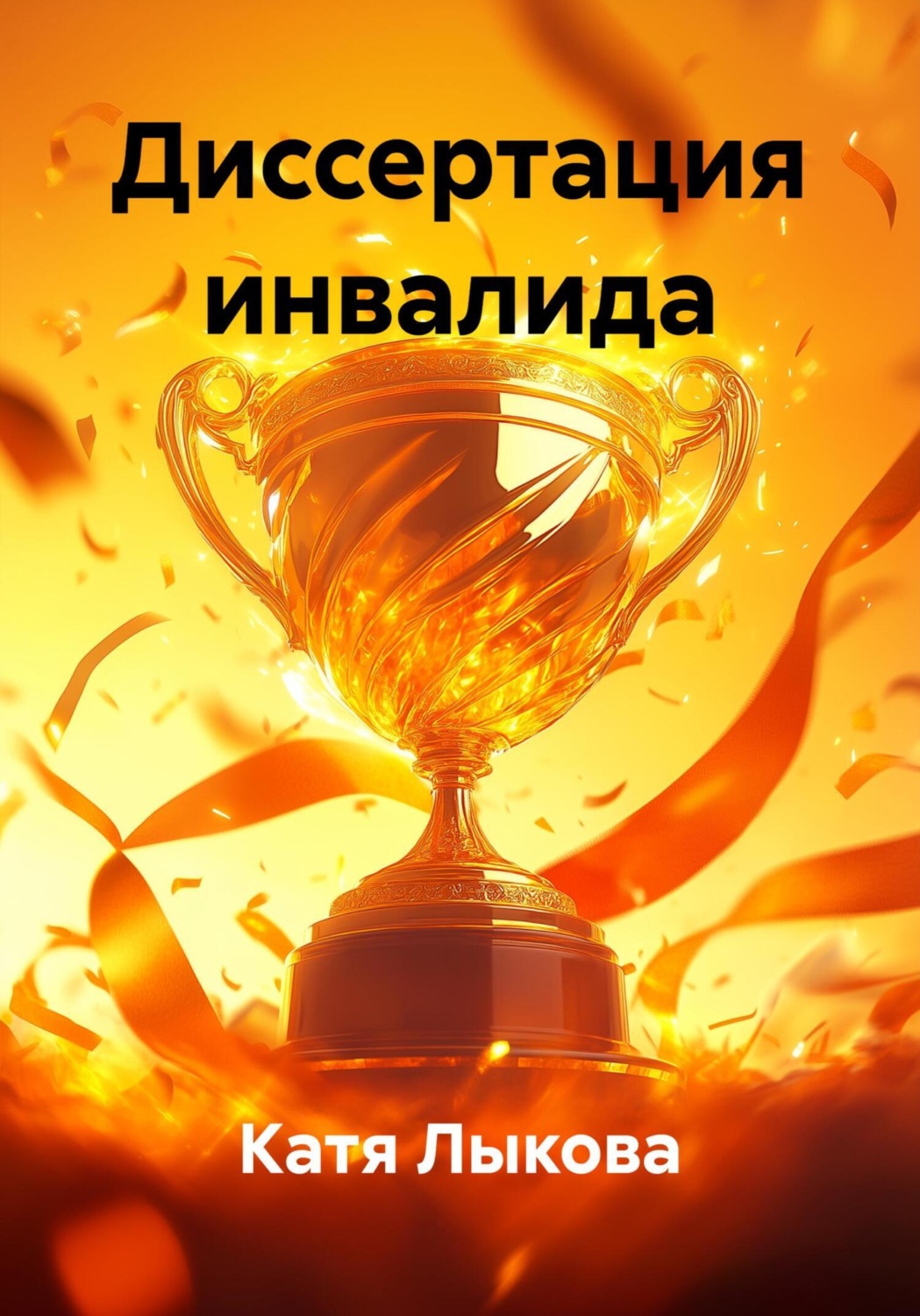 Обложка книги «Диссертация инвалида»