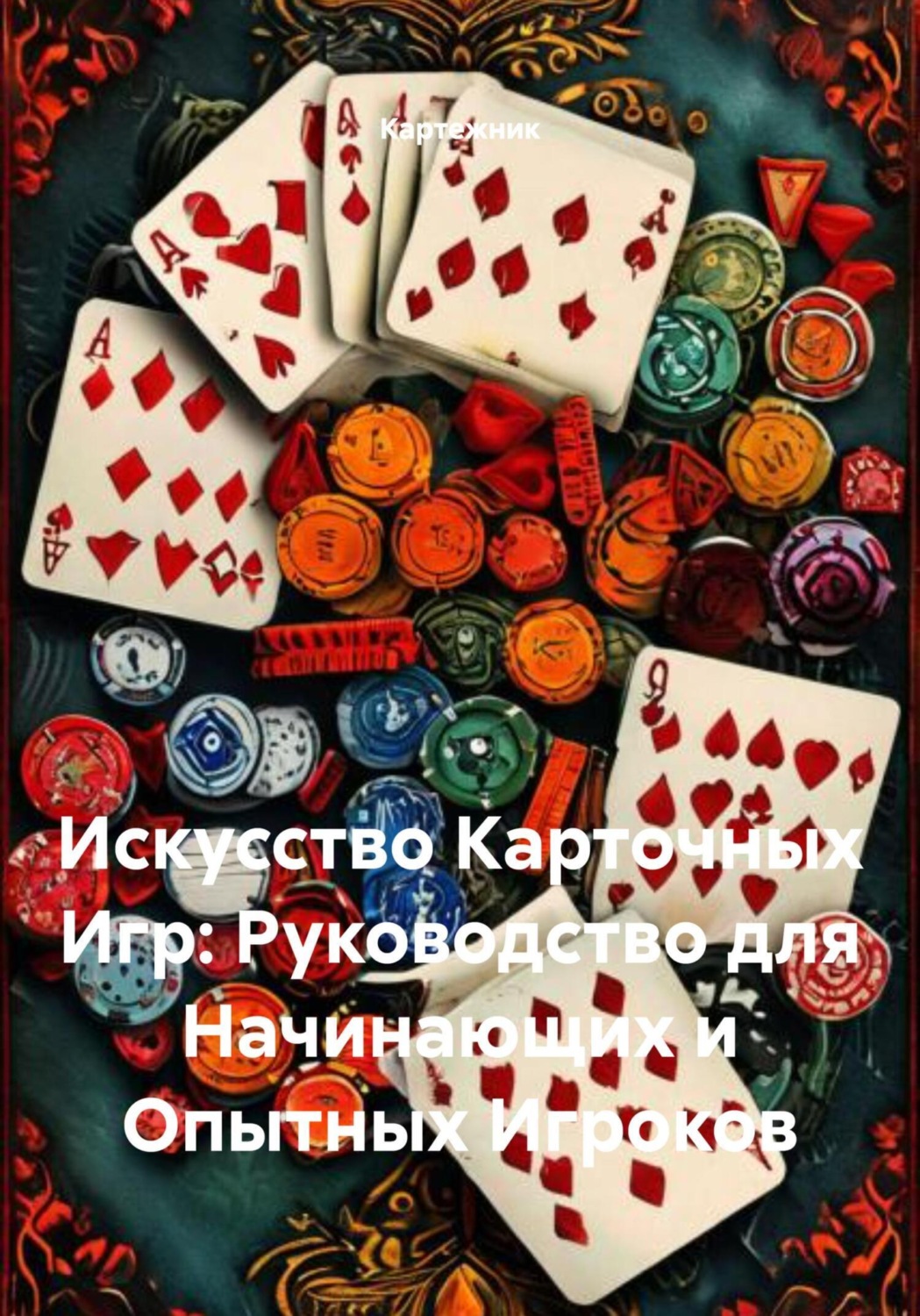 Обложка книги «Искусство Карточных Игр: Руководство для Начинающих и Опытных Игроков»