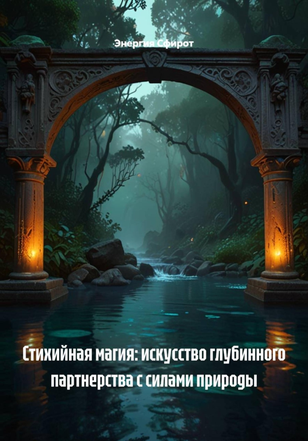 Обложка книги «Стихийная магия: искусство глубинного партнерства с силами природы»