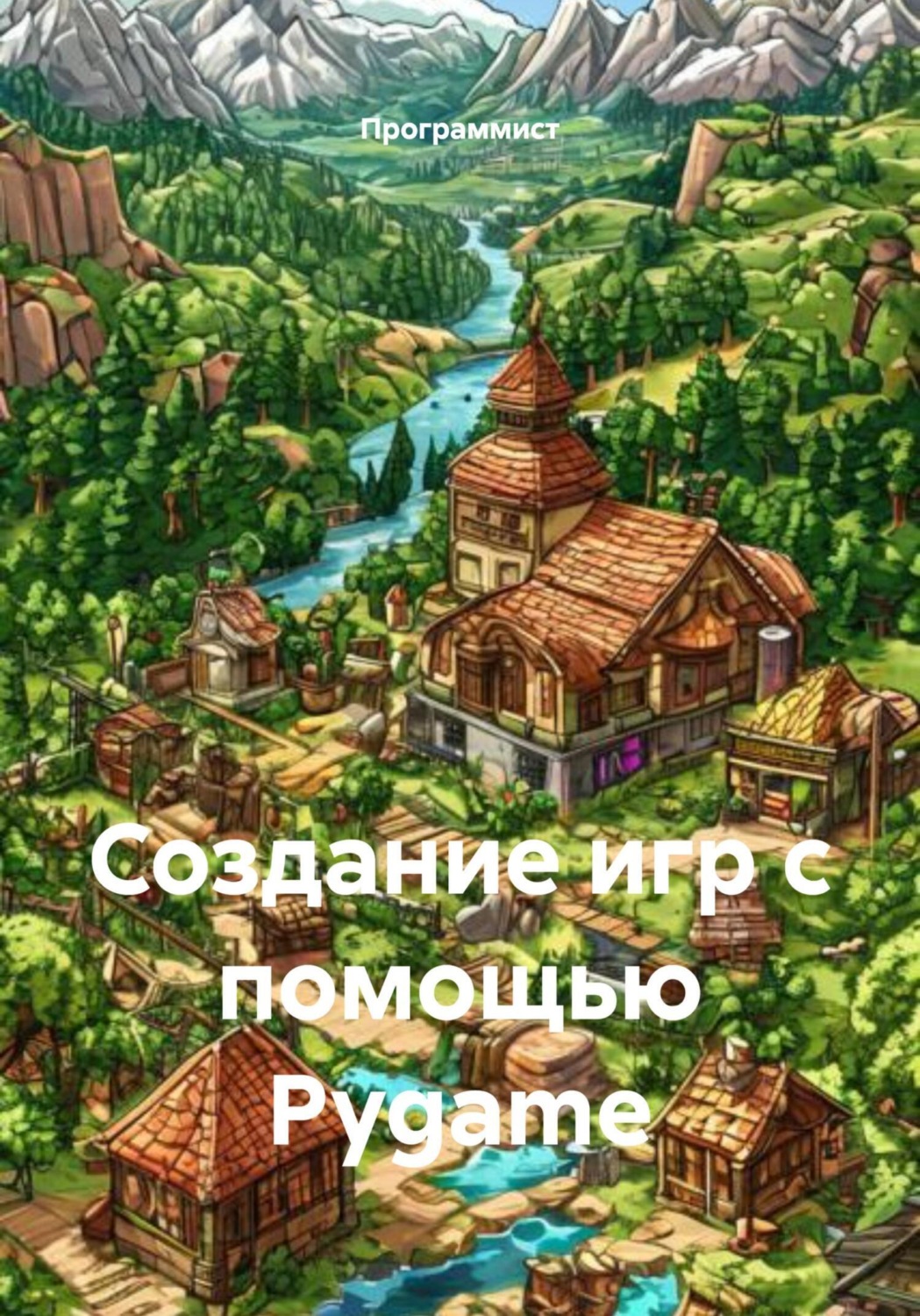 Обложка книги «Создание игр с помощью Pygame»