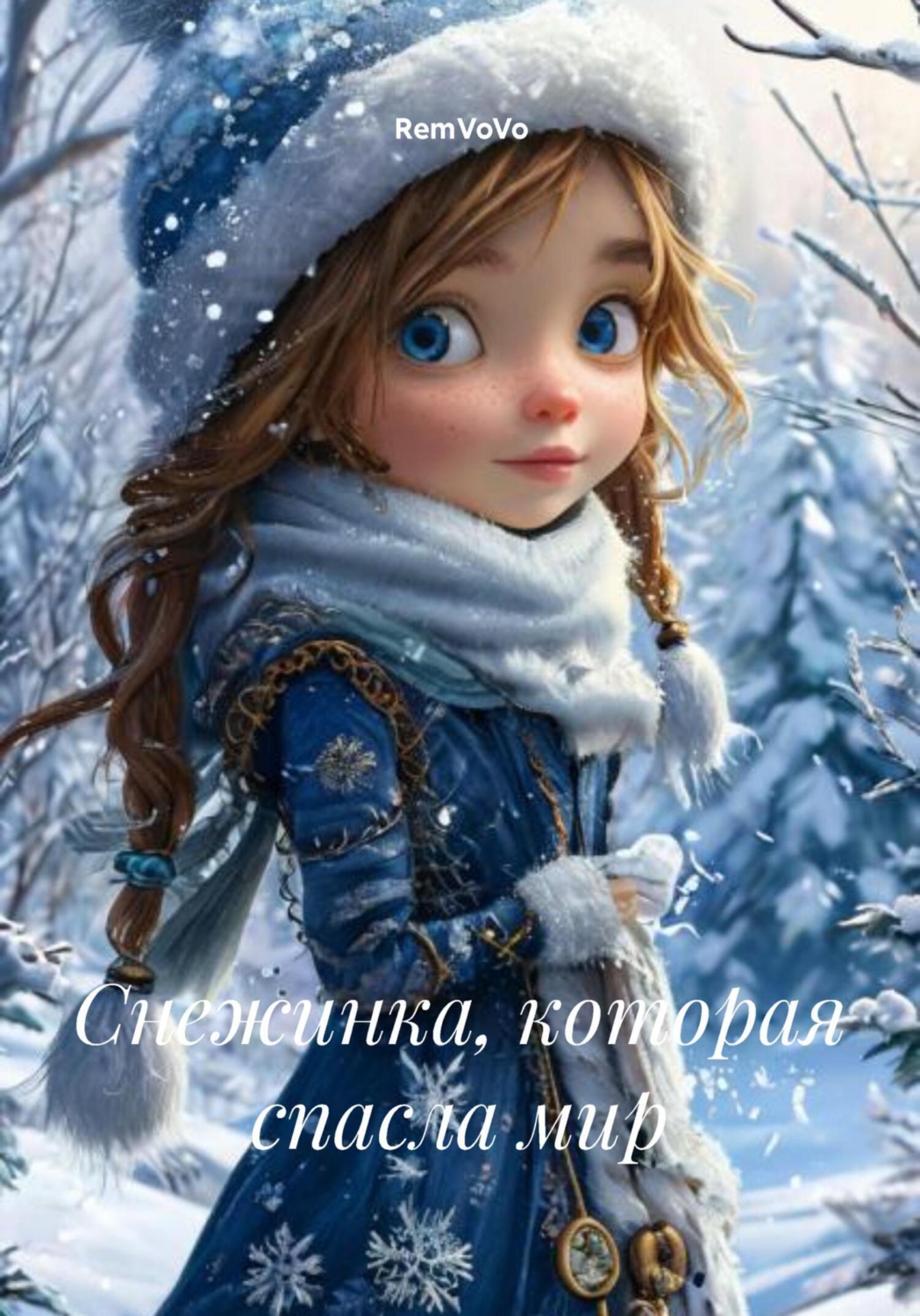 Обложка книги «Снежинка, которая спасла мир»