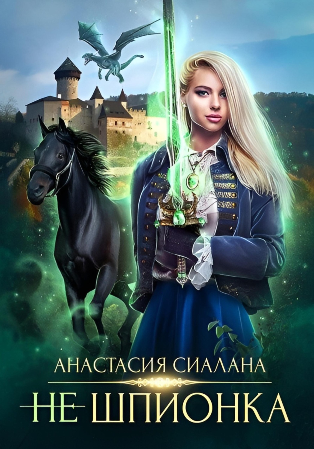 Обложка книги «Не шпионка»